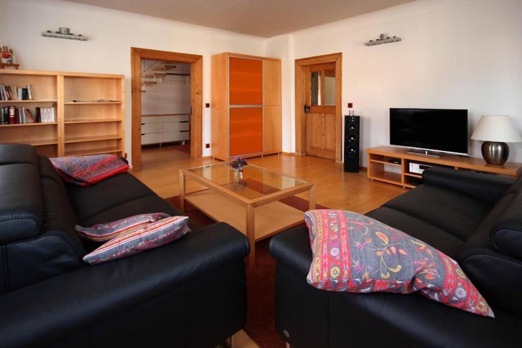 Komfort-Ferienwohnung "Zur Schmiedebruecke" Grossschonau Bagian luar foto
