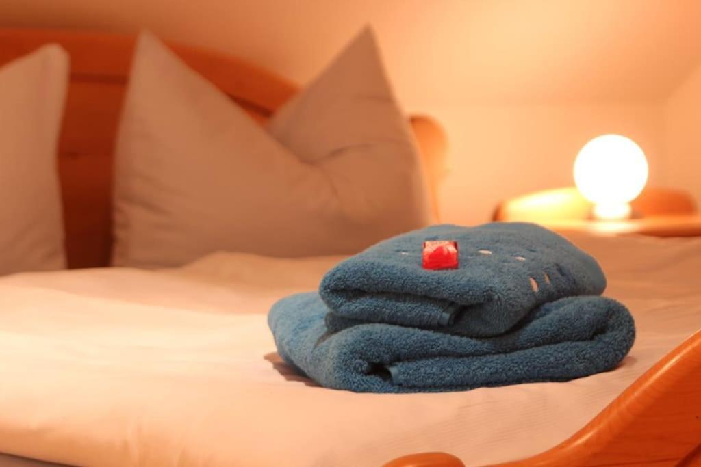 Komfort-Ferienwohnung "Zur Schmiedebruecke" Grossschonau Bagian luar foto